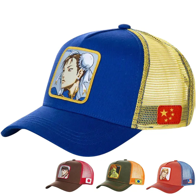 Street Fighter Retro Trucker Cap