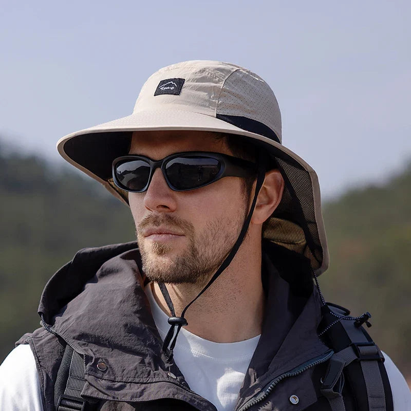 Sun Shade Wide Brimmed Explorer Bucket Hat