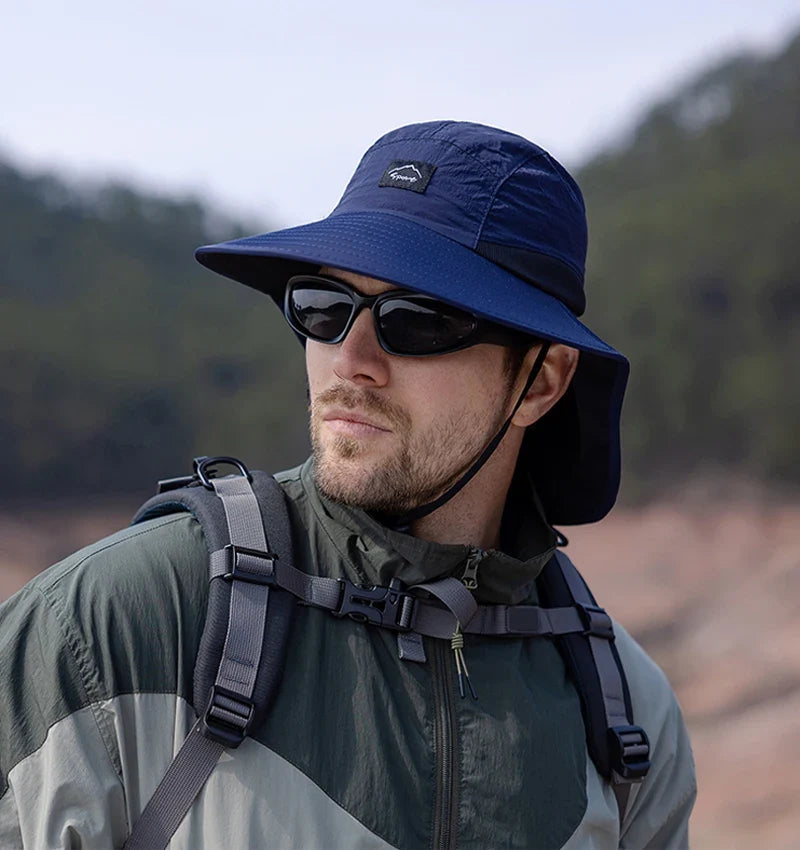 Sun Shade Wide Brimmed Explorer Bucket Hat