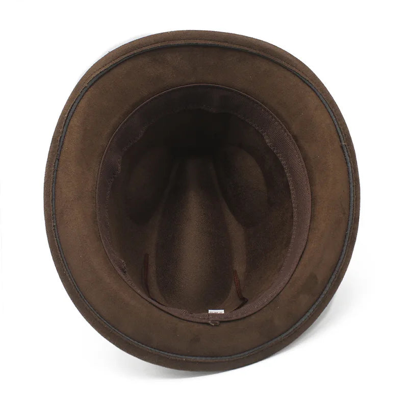 Sunderland Feather Suede Trilby Hat