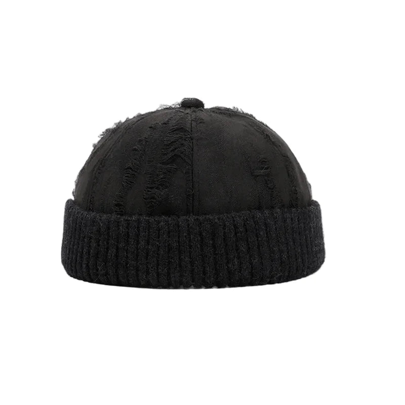 Sunderland Scratched Brimless Docker Cap