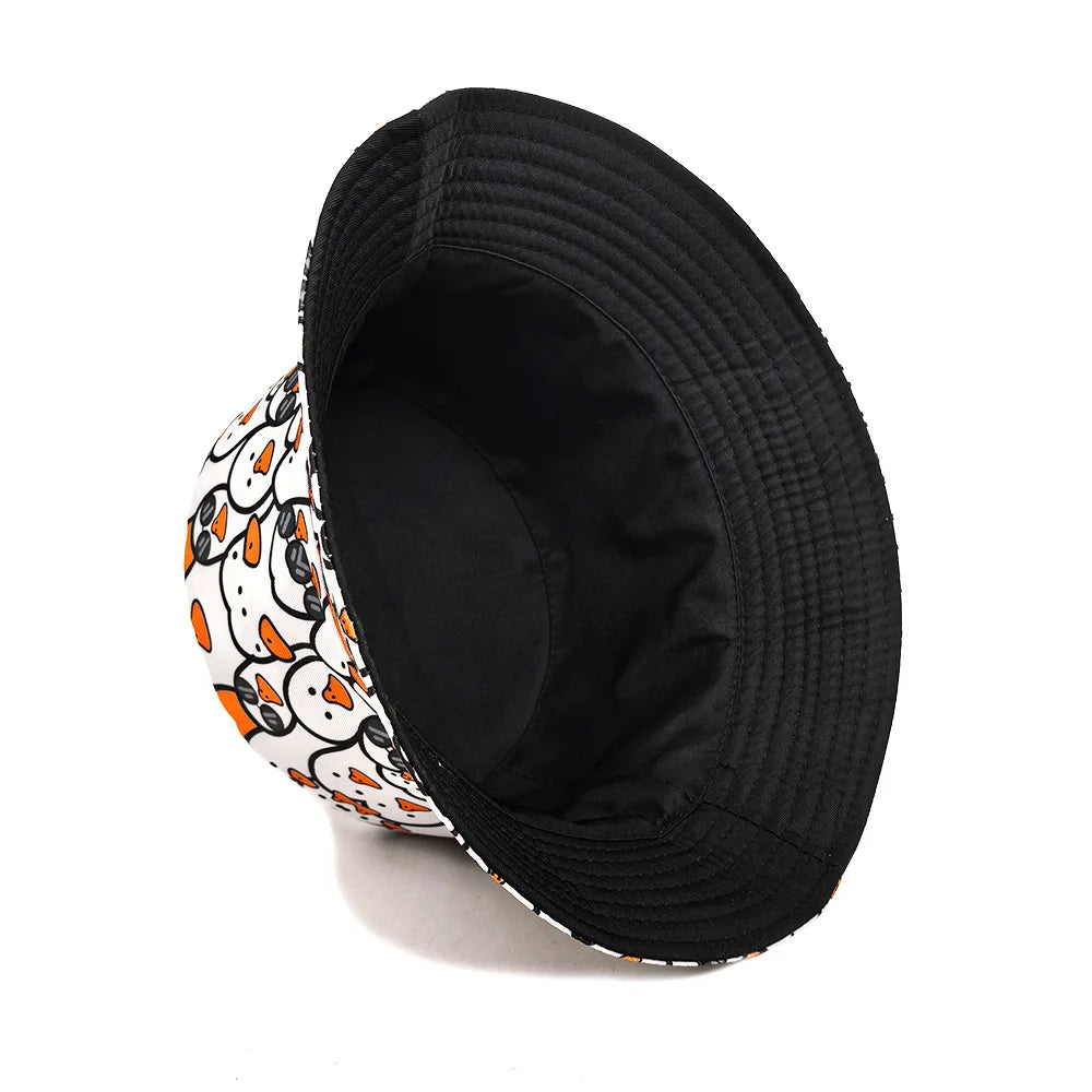 Sunglasses Ducks Reversible Bucket Hat
