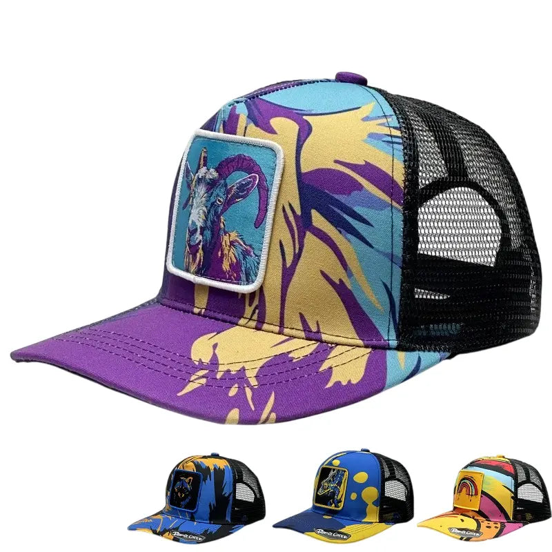 Supernatural Abstract Trucker Cap