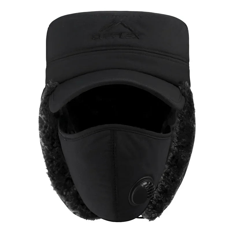 Supplex Winter Earmuffs Bomber Hat