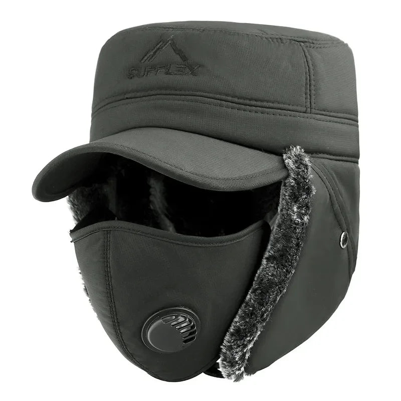 Supplex Winter Earmuffs Bomber Hat