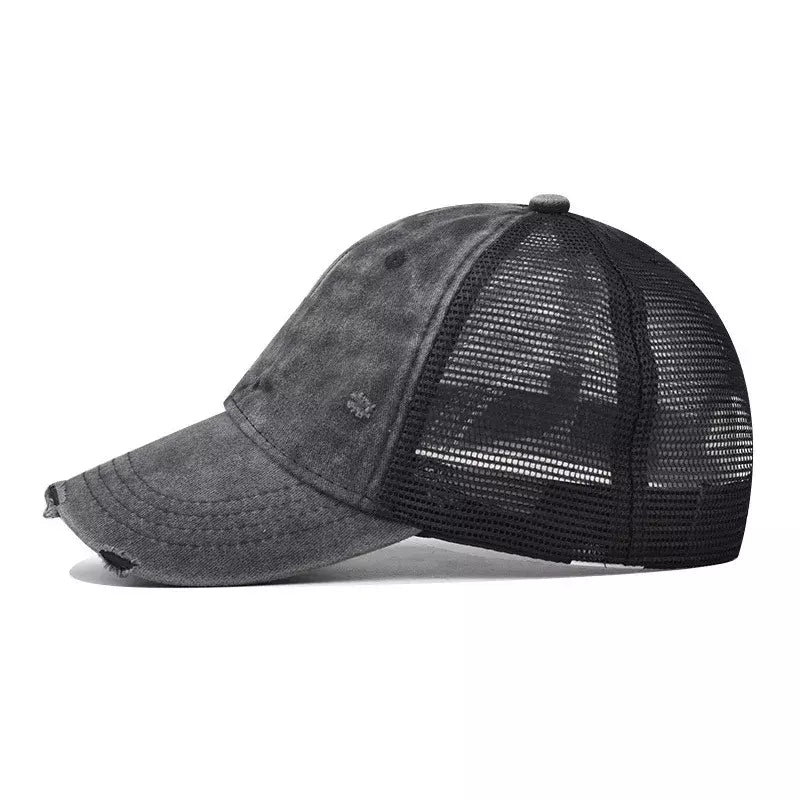 Sussex Washed Cotton Trucker Cap