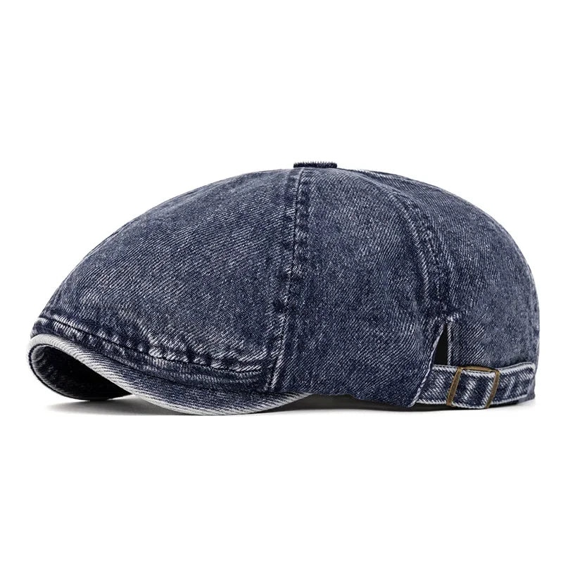 Sutherland Denim Newsboy Cap