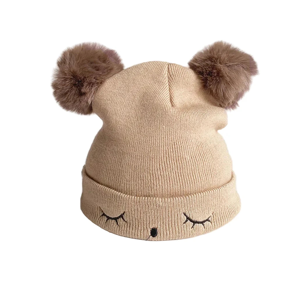 Sweat Heart Kids Winter Pom-Pom Beanie