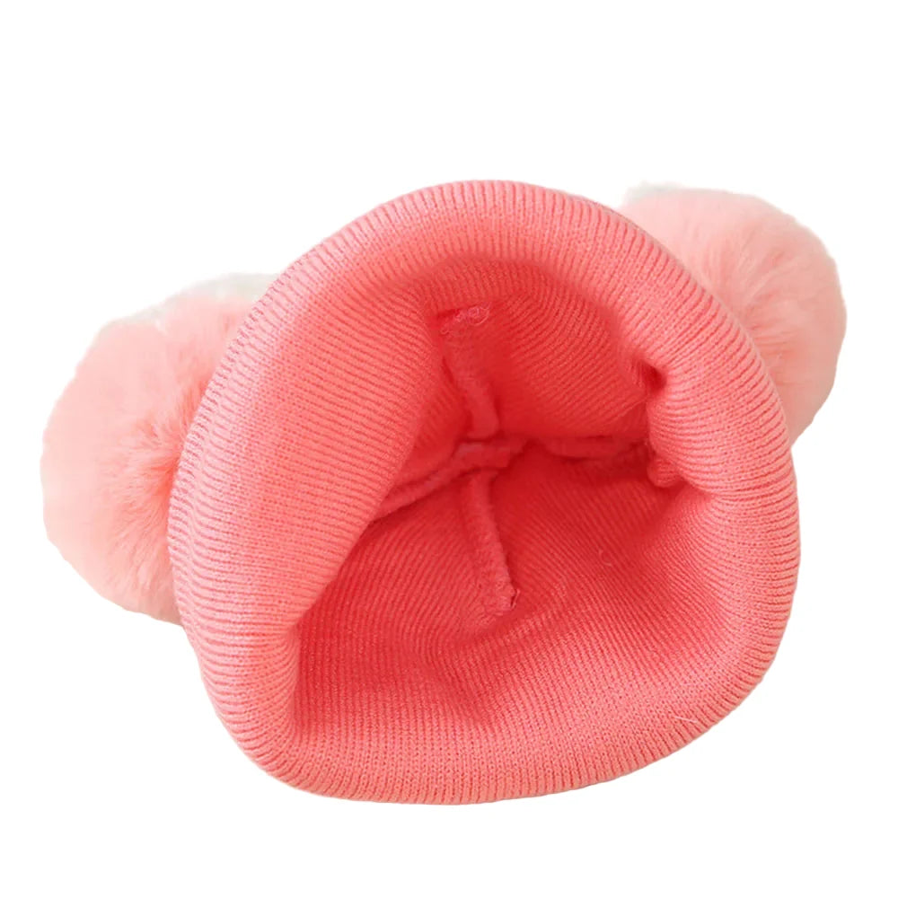 Sweat Heart Kids Winter Pom-Pom Beanie