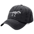 T-Rex Dinosaur Skeleton Cotton Baseball Cap