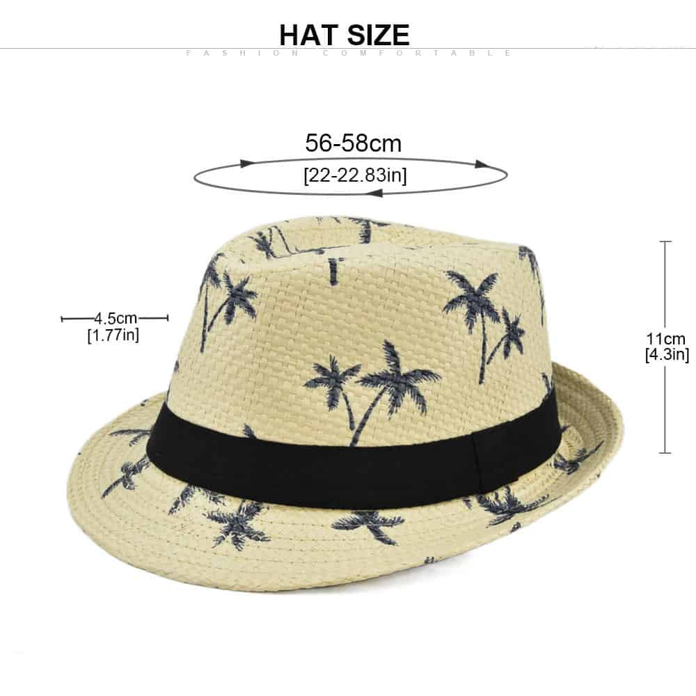 Tamarindo Palms Trilby Hat
