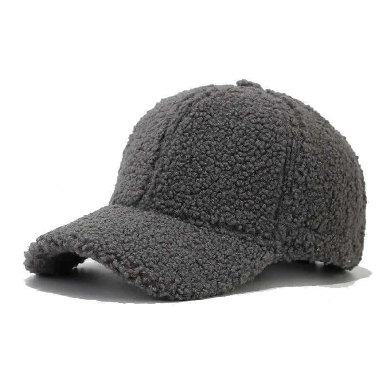 Teddy Furry Lamb Baseball Cap