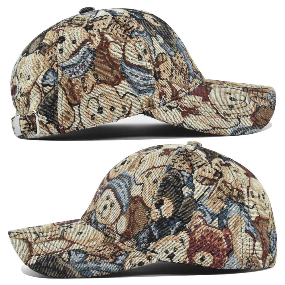 Teddy Bears Cotton Baseball Cap