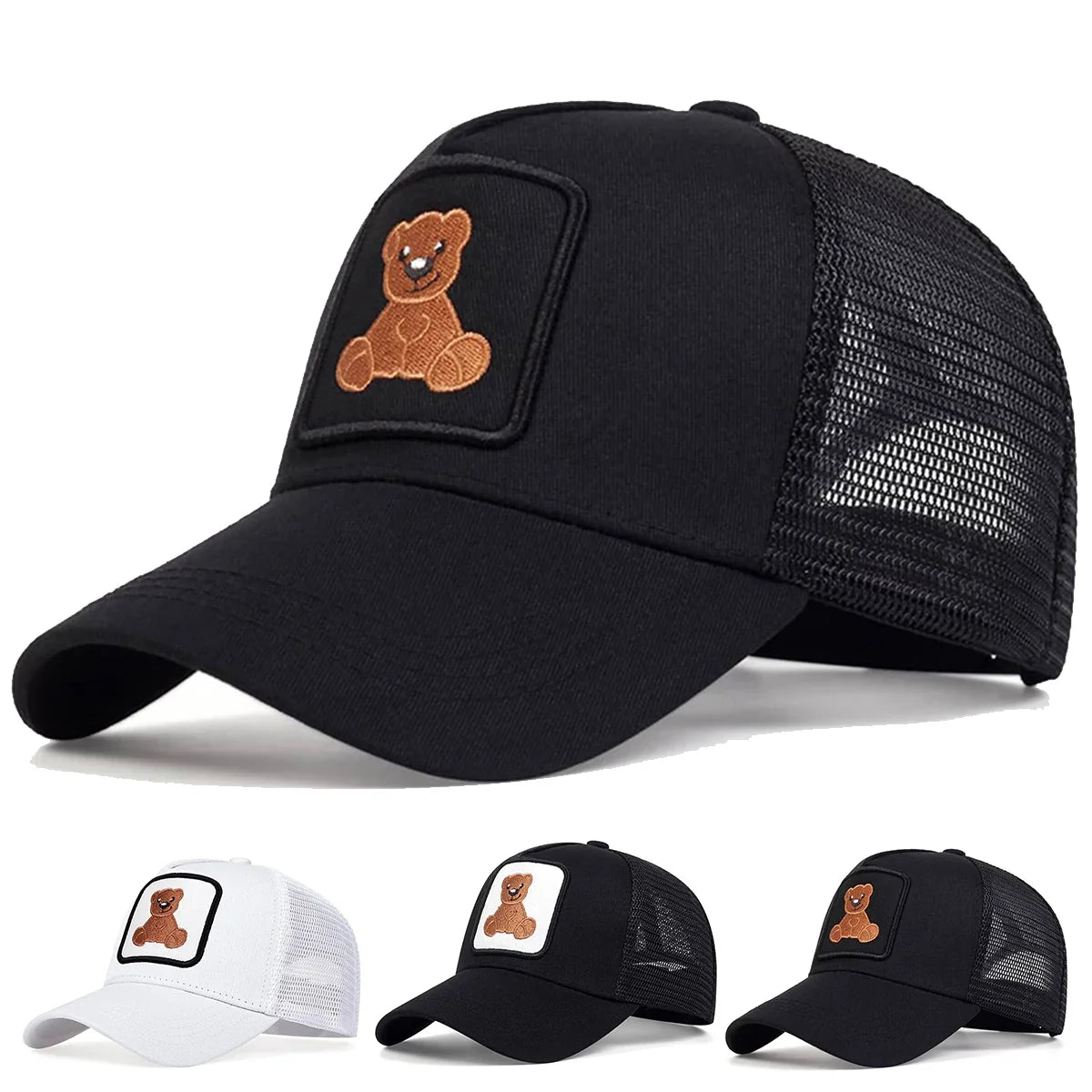 Tedy Bear Plain Trucker Cap