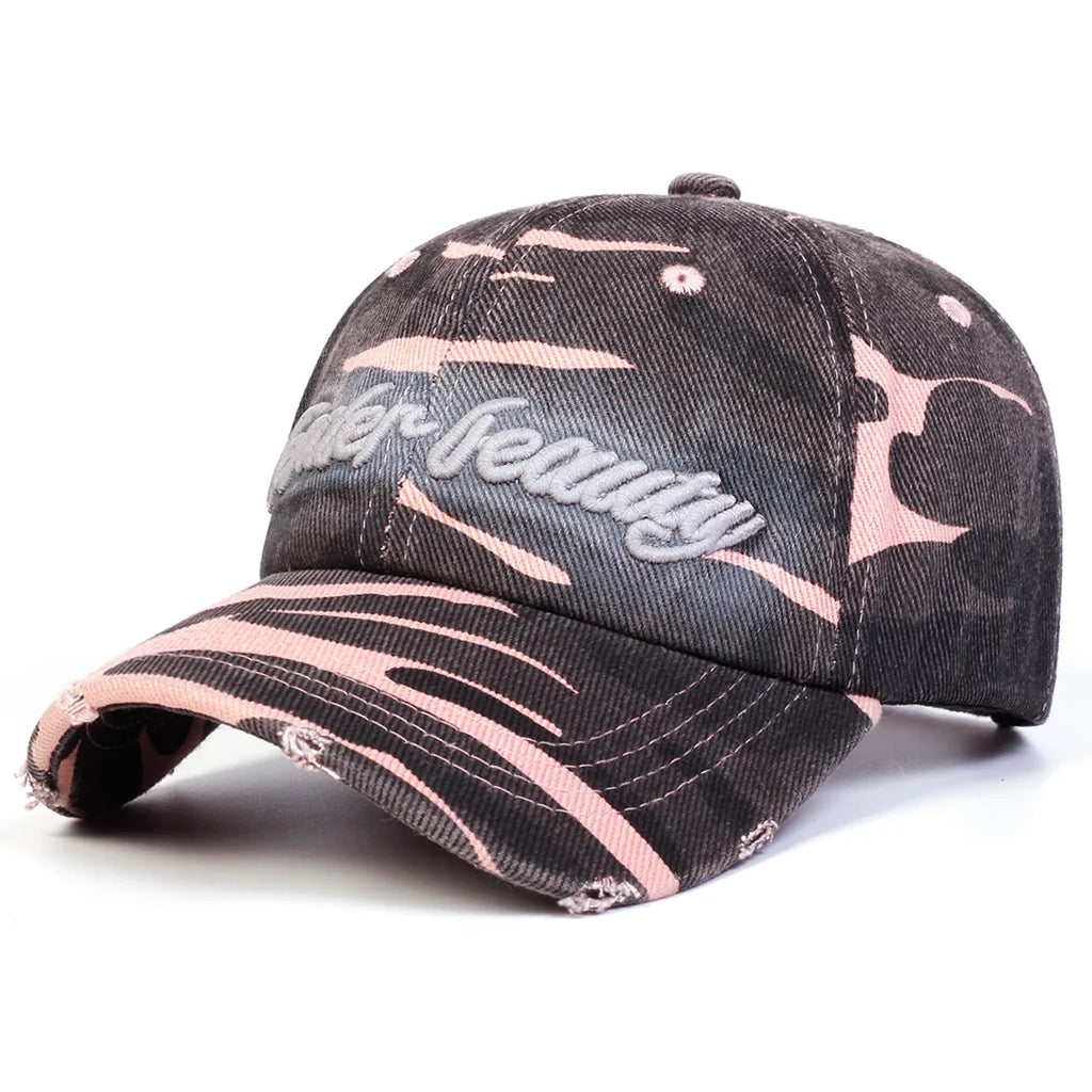 Tender Beauty Camouflage Baseball Cap