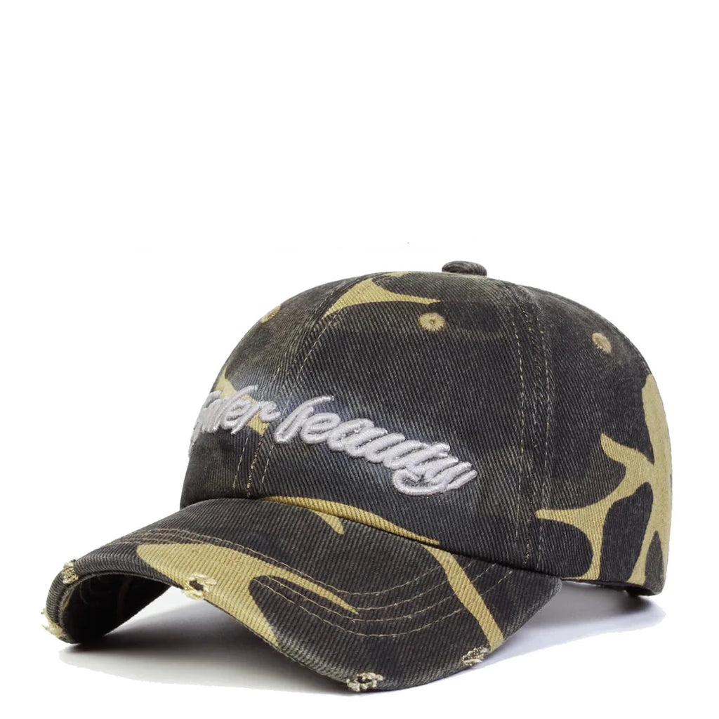 Tender Beauty Camouflage Baseball Cap