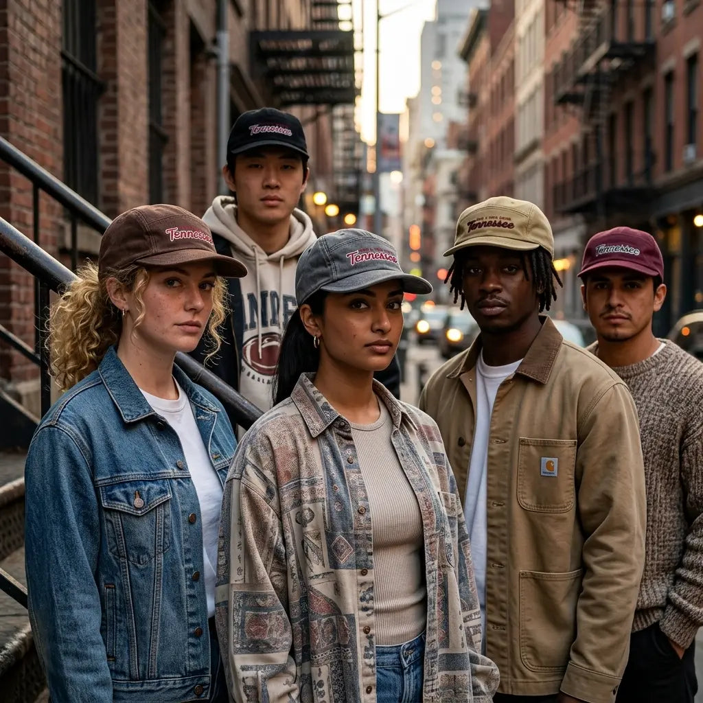 Tennessee Washed Cotton 5-Panels Cap