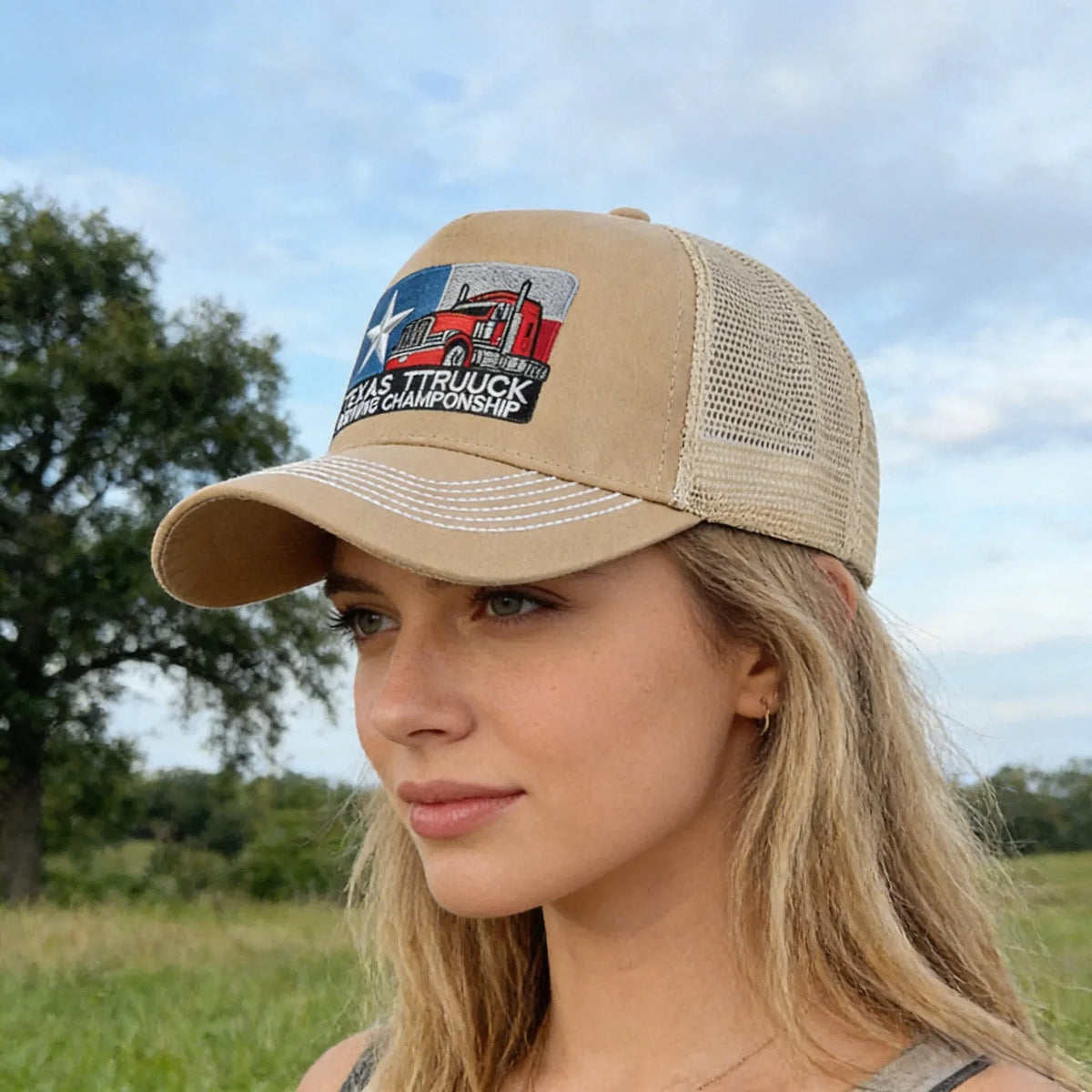 Texas TTruuck Chilean Flag Trucker Cap