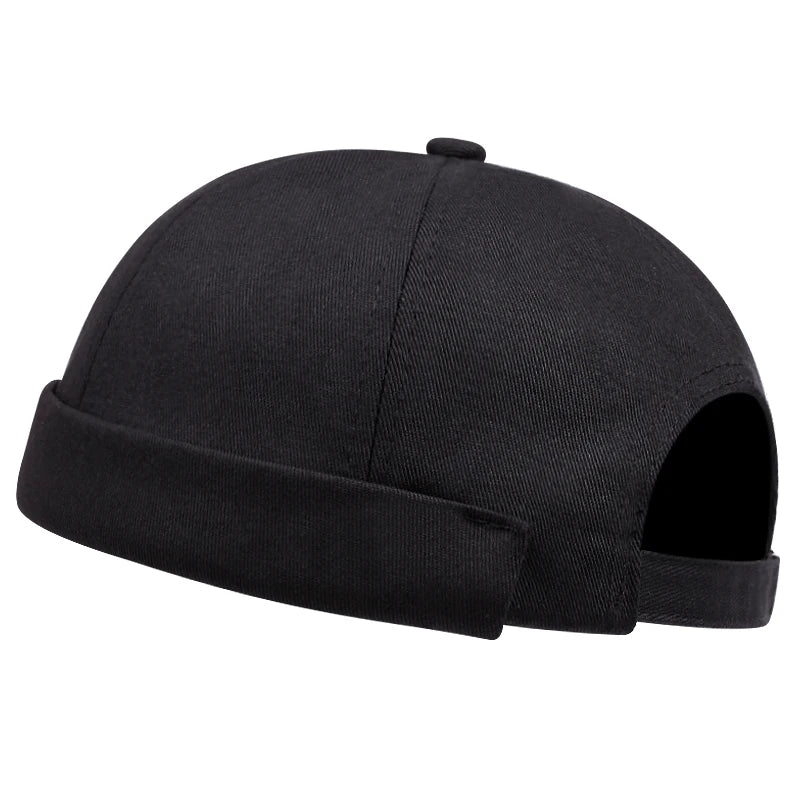 The Alien Black Brimless Docker Cap