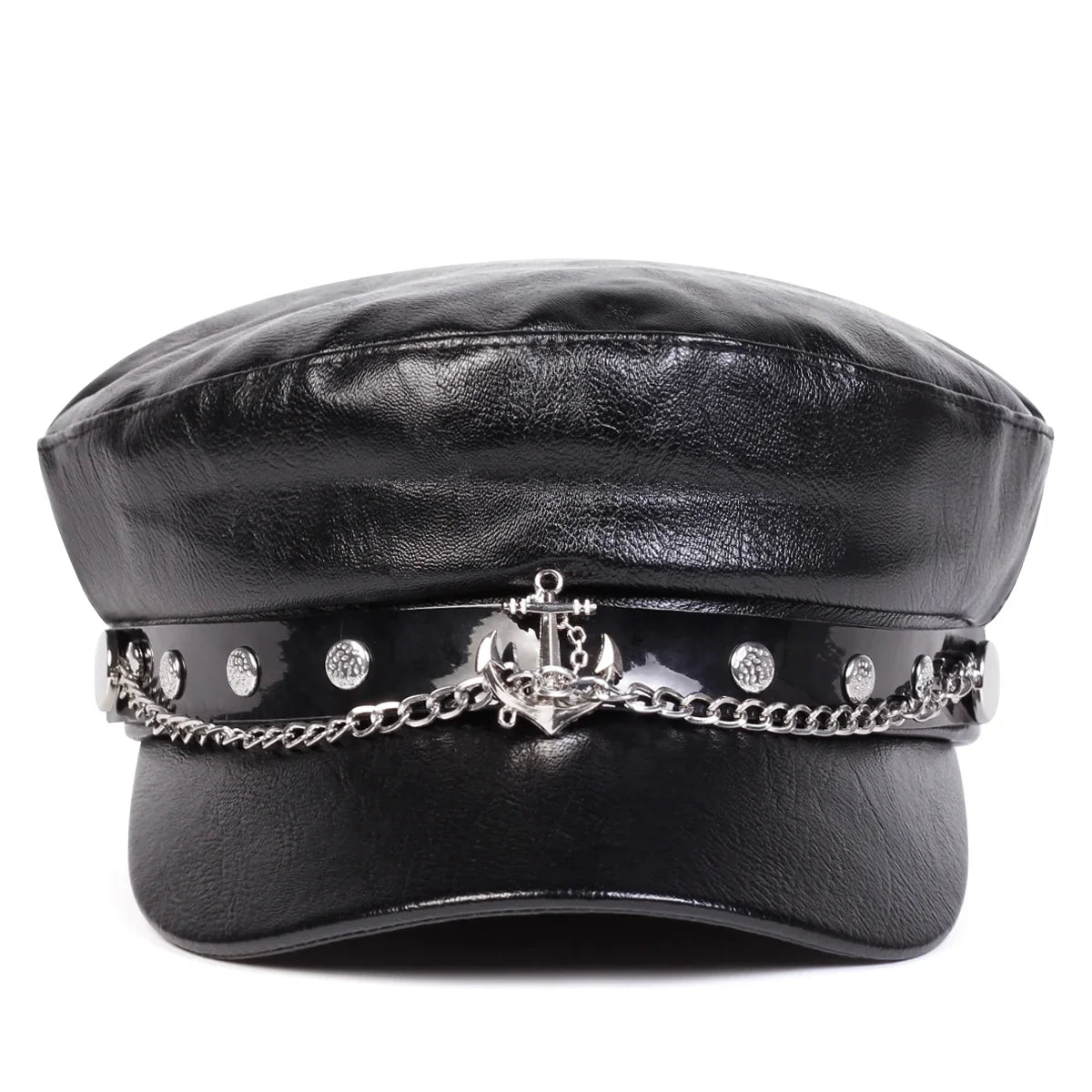 The Anchor Marine Black Sailor Cap