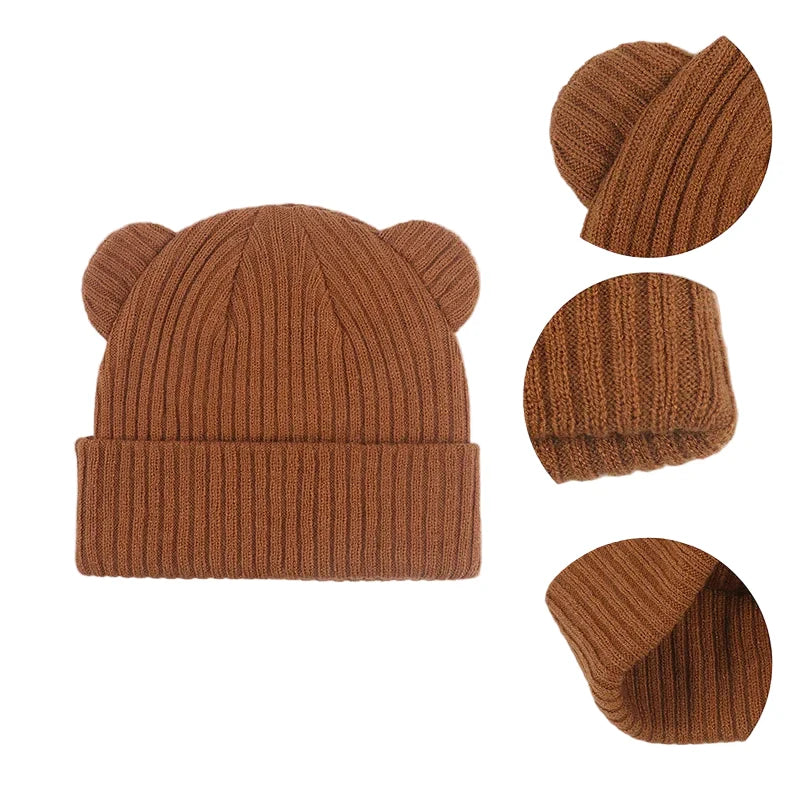 The Bear Cub Kids Winter Beanie