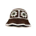 The Blossom Knitted Cotton Crochet Bucket Hat