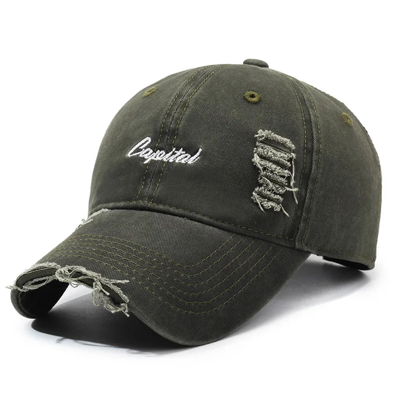 The Capital Scratched Baseball Cap
