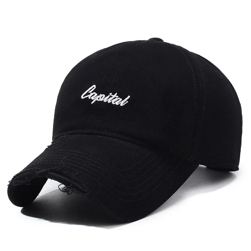 The Capital Scratched Baseball Cap