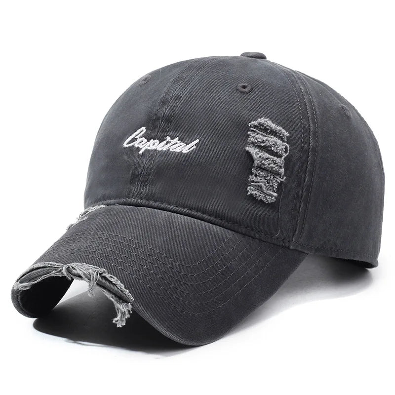 The Capital Scratched Baseball Cap