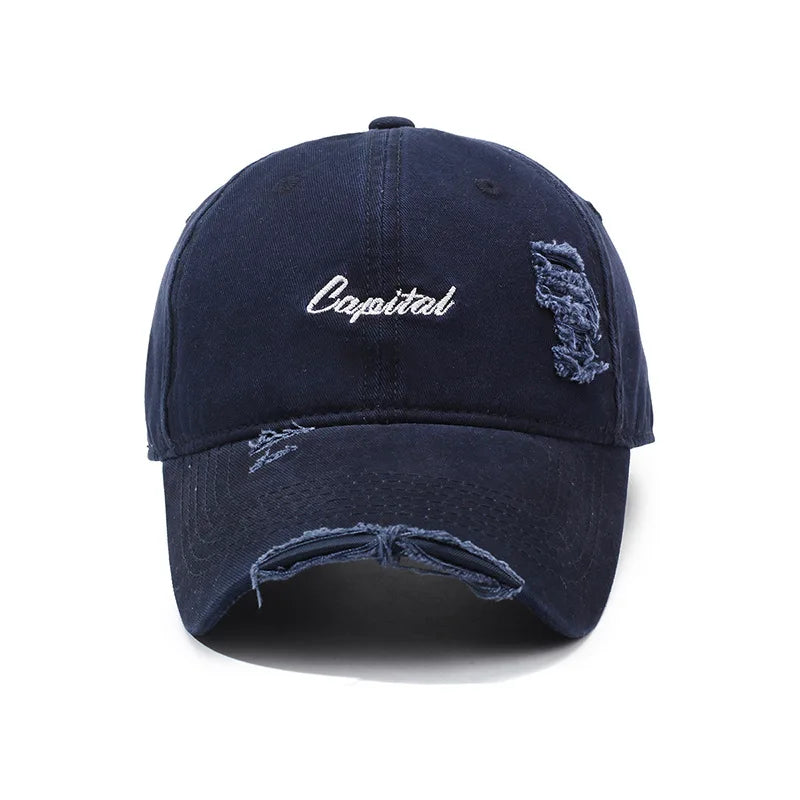 The Capital Scratched Baseball Cap