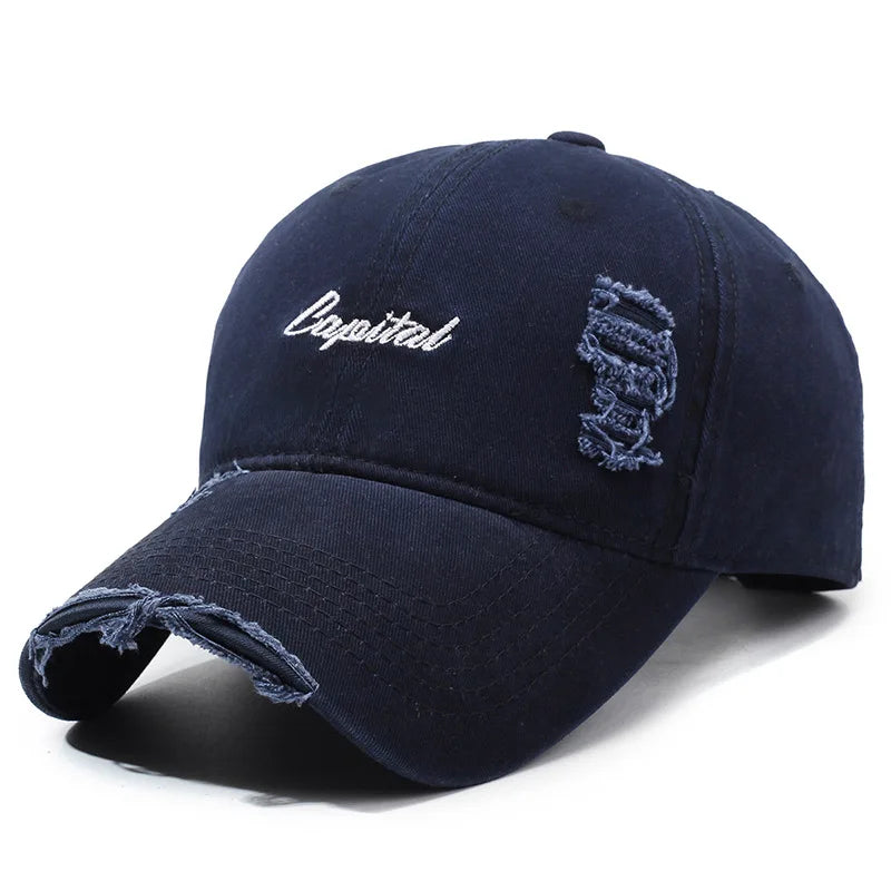 The Capital Scratched Baseball Cap