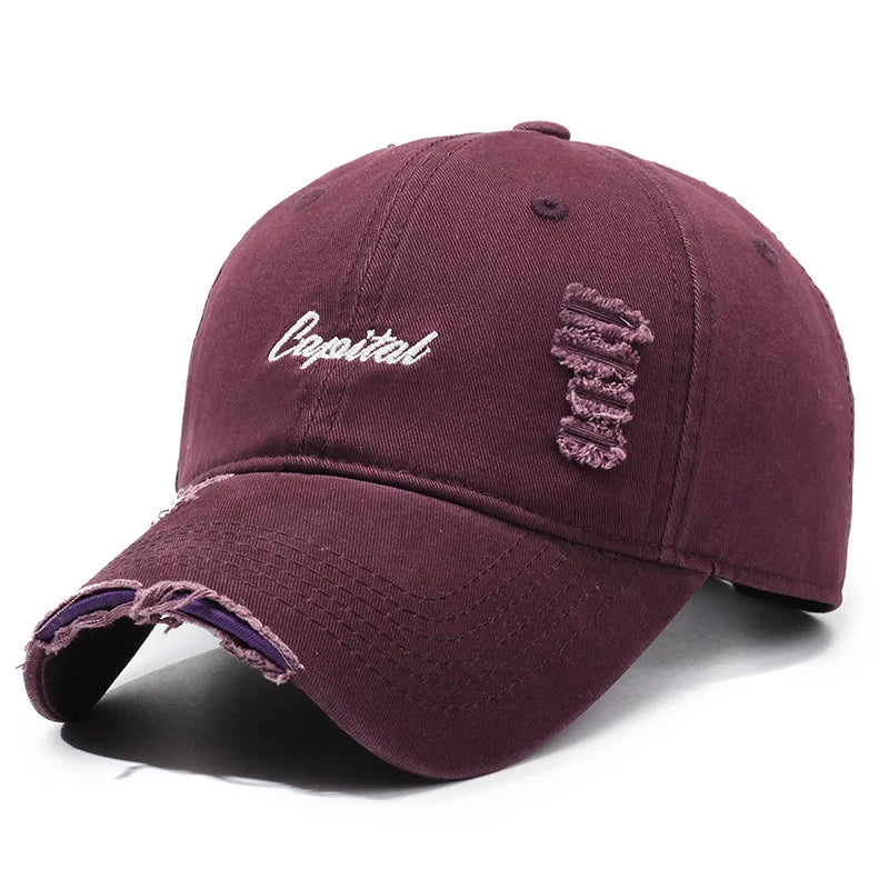 The Capital Scratched Baseball Cap