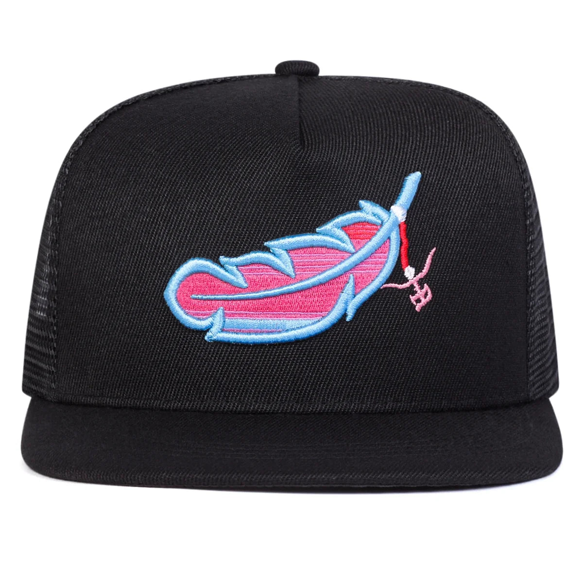 Feathered Outlaw Trucker Snapback Cap