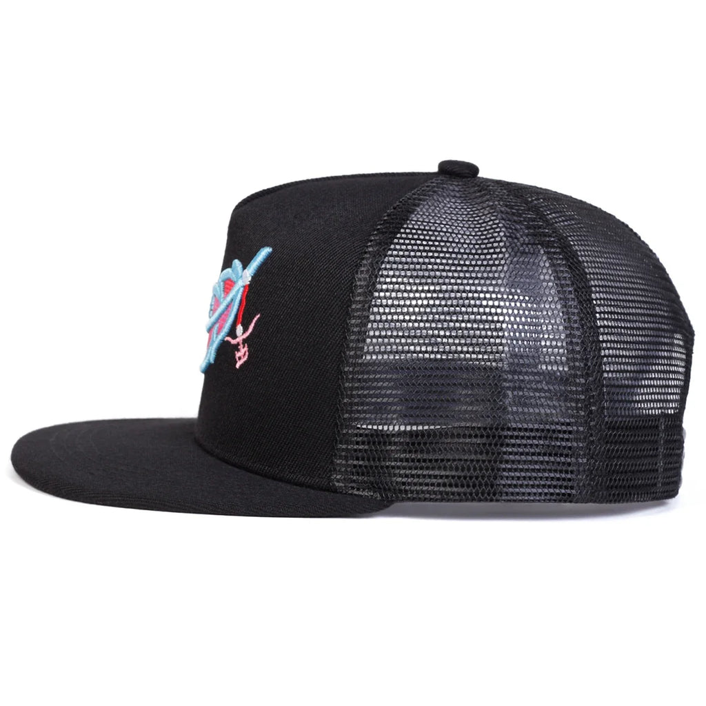 Feathered Outlaw Trucker Snapback Cap
