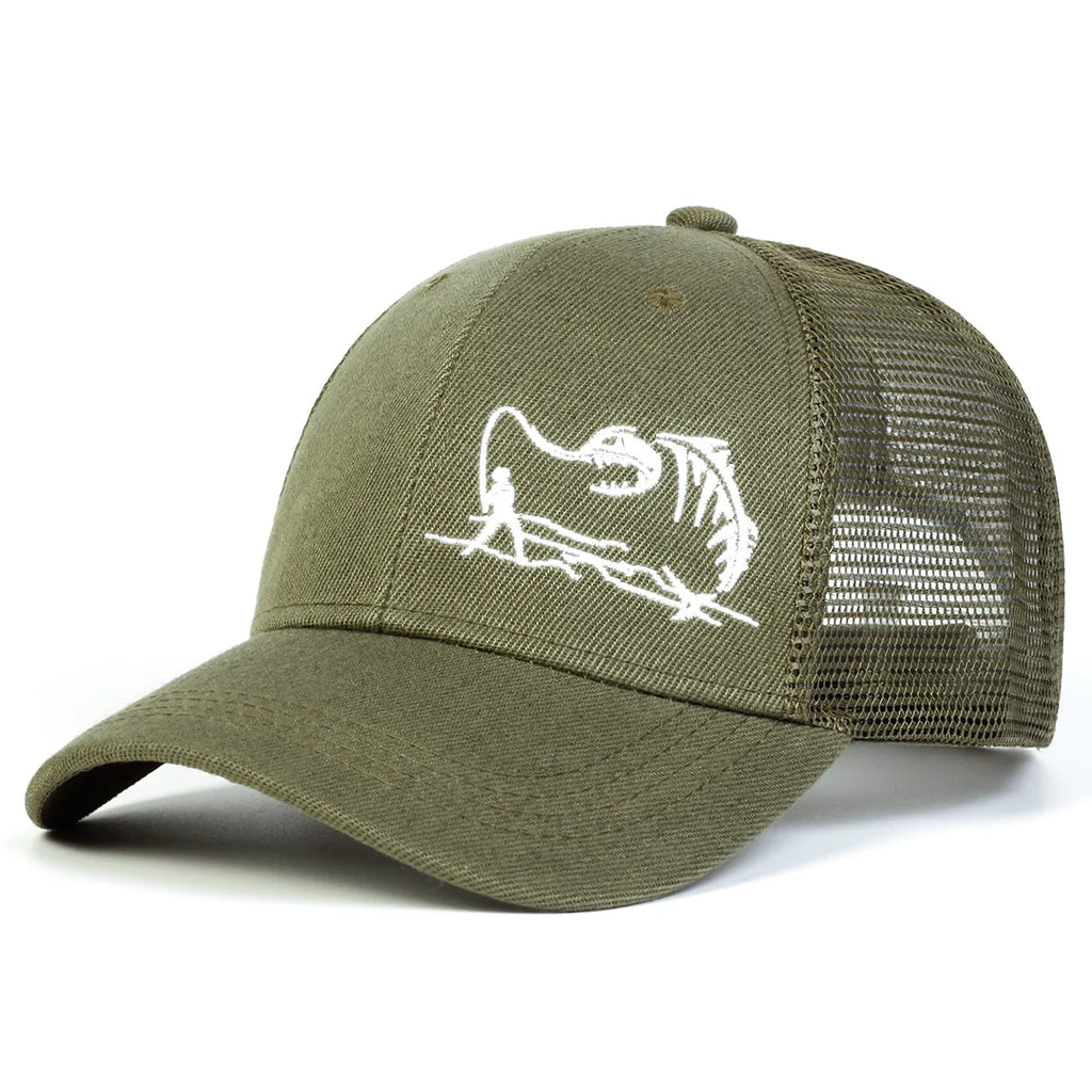 The Leviathan Cotton Trucker Cap