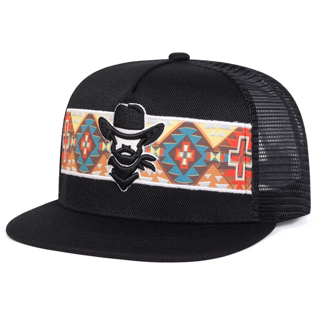 The Western Fugitive Trucker Snapback Cap