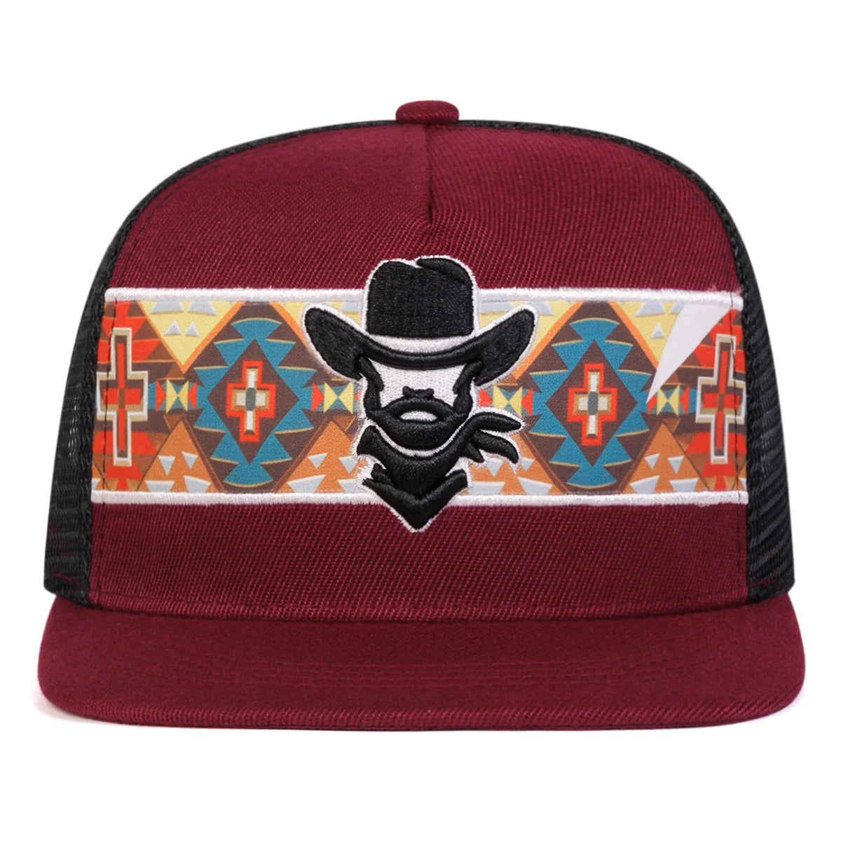 The Western Fugitive Trucker Snapback Cap