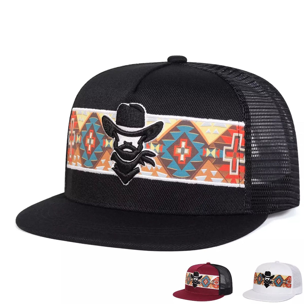 The Western Fugitive Trucker Snapback Cap