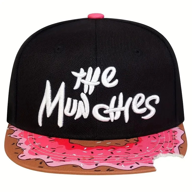 The Munchies Bitten Donut Snapback Cap
