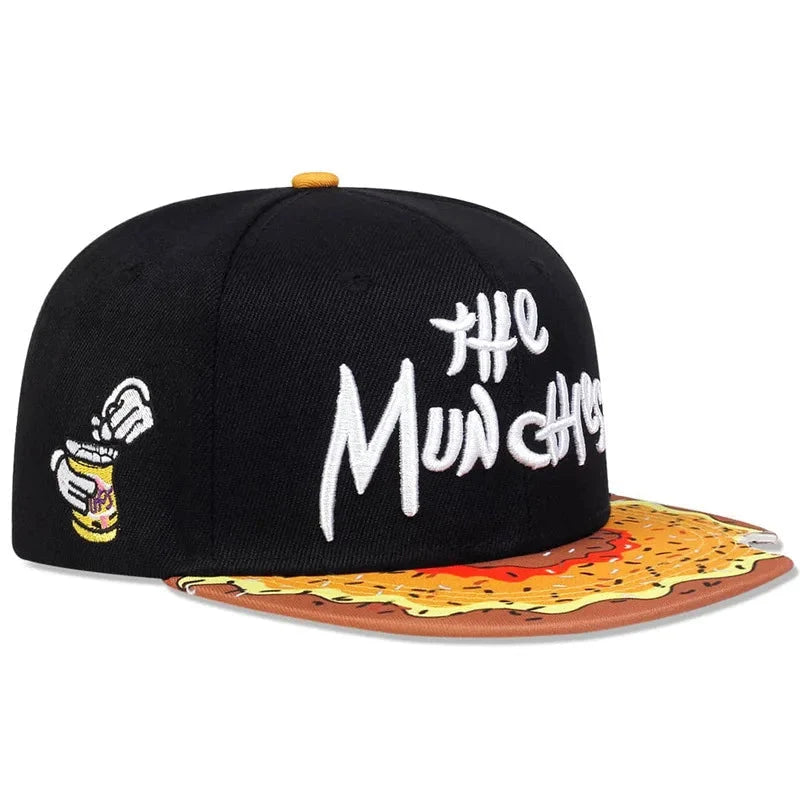 The Munchies Bitten Donut Snapback Cap
