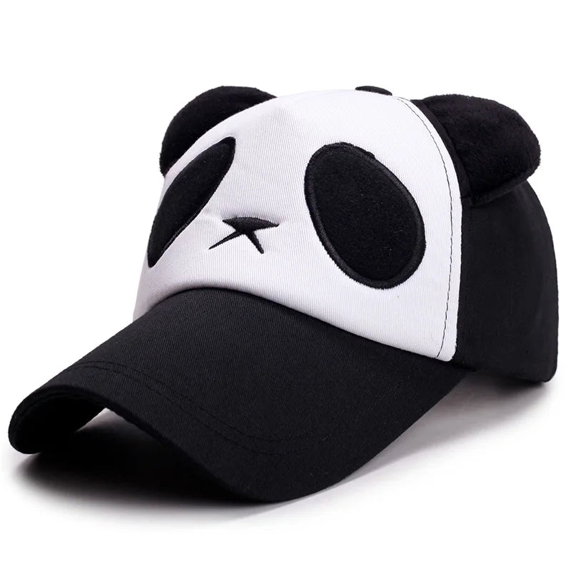 The Panda Bear Cotton Trucker Baseball Cap