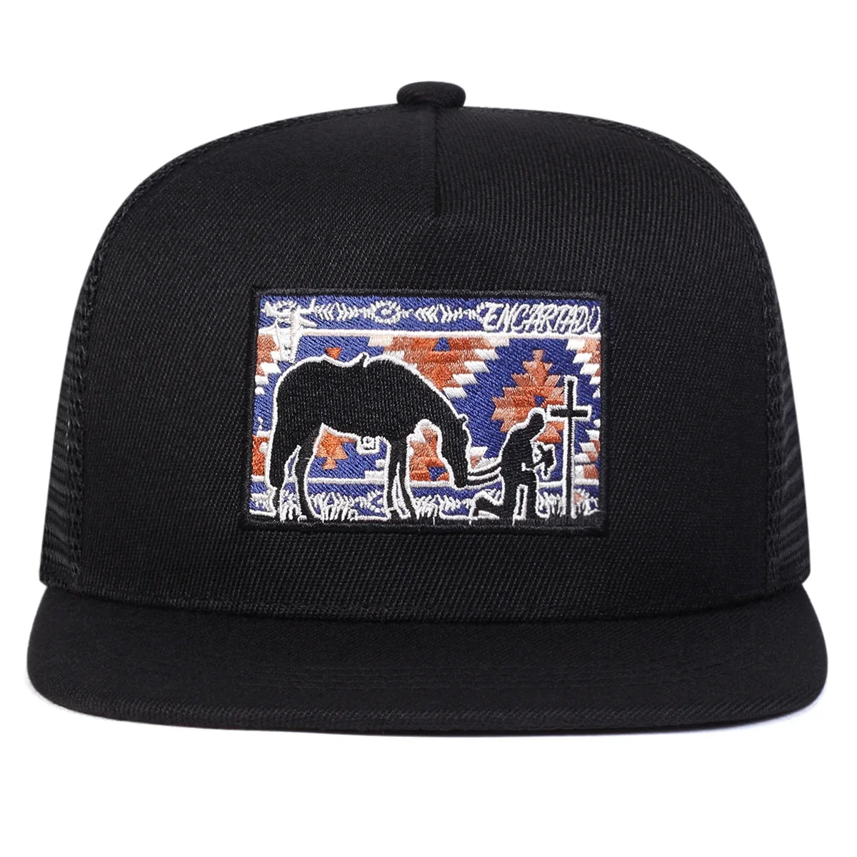 Rancher Pilgrim Trucker Snapback Cap