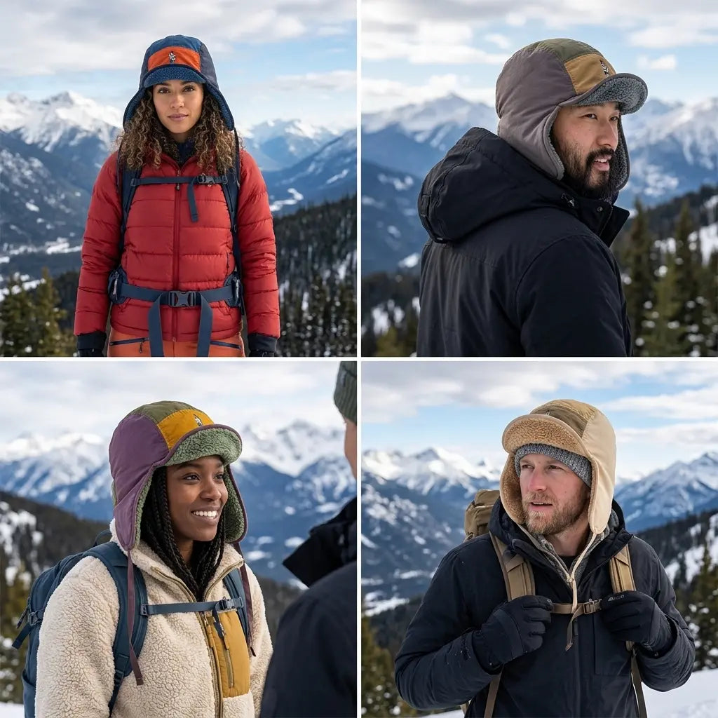 The Pilgrim Winter Retro Bomber Hat