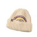 The Rainbow Winter Knitted Beanie