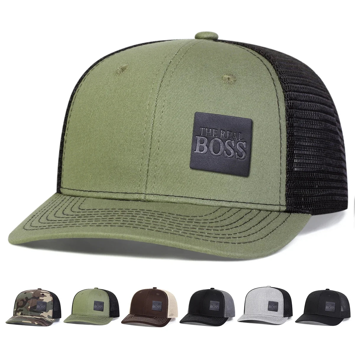 The Real Boss Trucker Cap