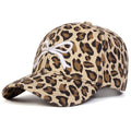 The Ribbon Leopard Print Baseball Cap
