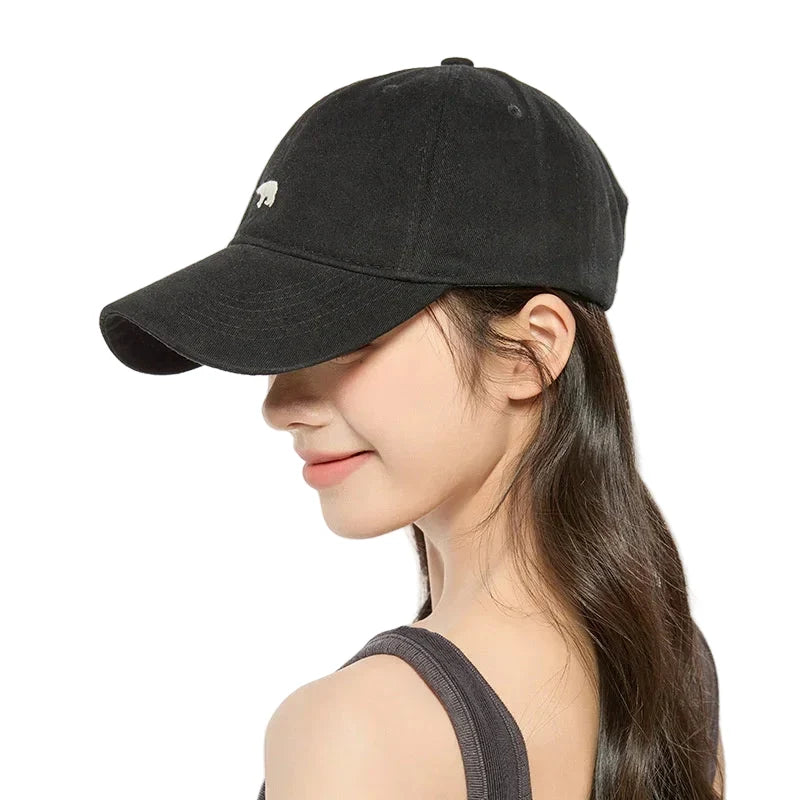 The Solitary Bear Baseball Cap