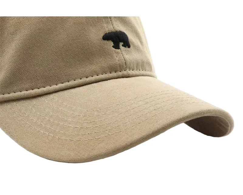 The Solitary Bear Baseball Cap