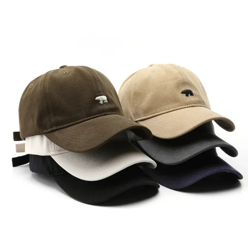 The Solitary Bear Baseball Cap