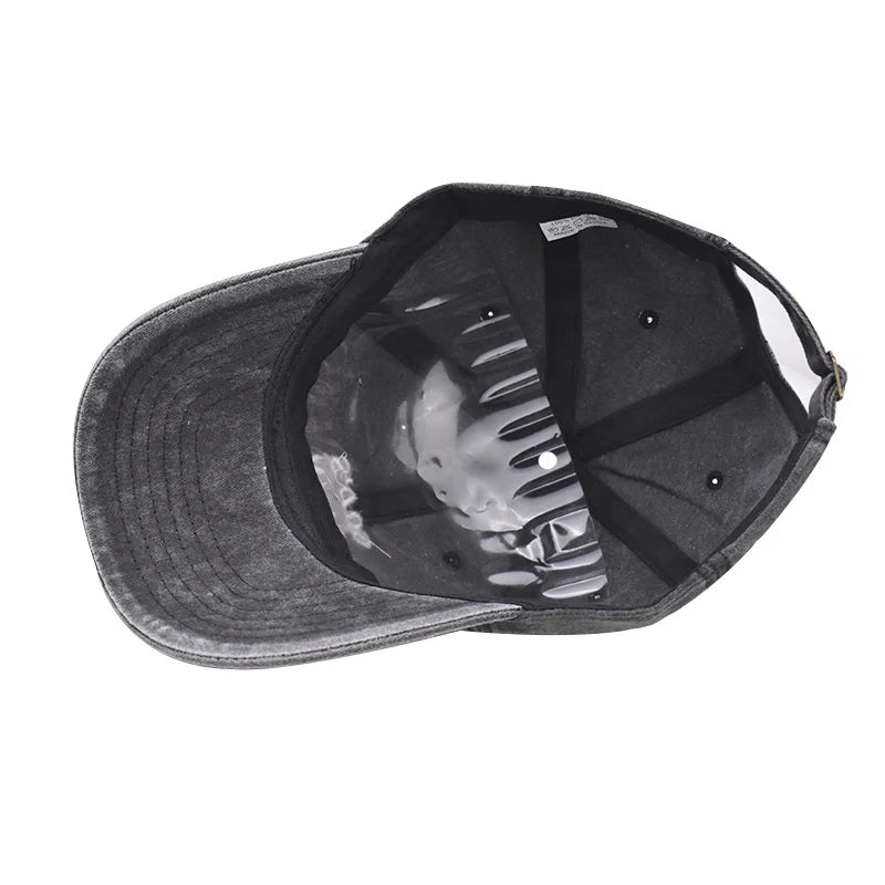 The Wave Washed Cotton Baseball Cap